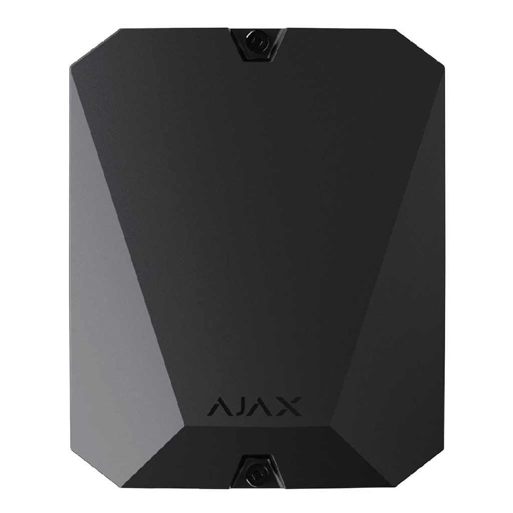 Ajax MultiTransmitter. Multitransmisor inalámbrico para la integración de dispositivos cableados. Color negro