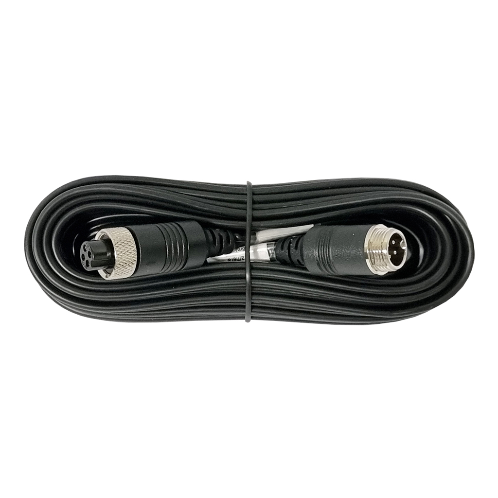 Extension de cable de red con conectores M12 macho-hembra para grabador embarcado 6m