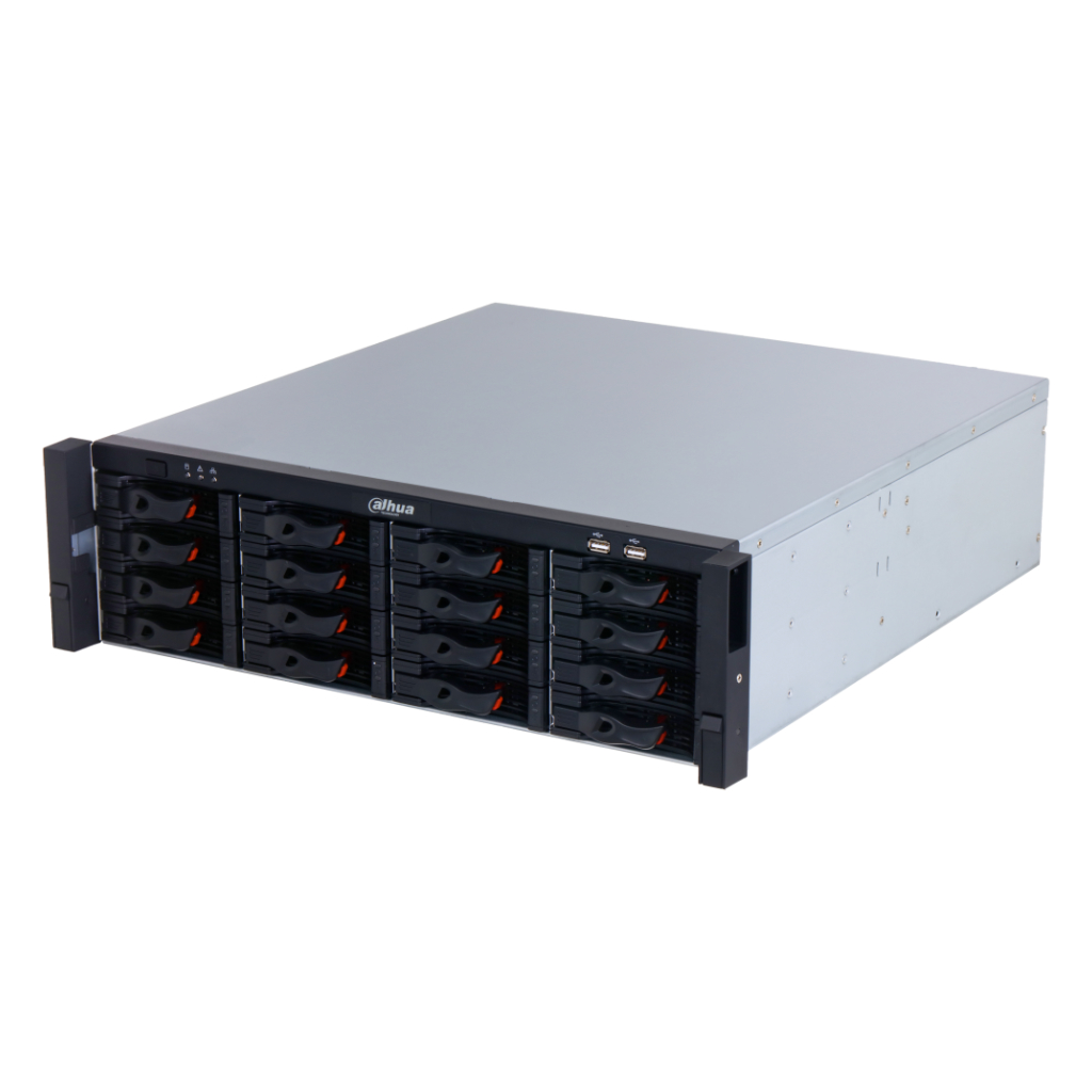 NVR 64ch 1024Mbps 4K H265 4xHDMI 16HDD RAID 0/1/5/6/10 E/S AI