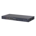 Switch PoE 16 puertos 10/100 + 2 Combo Gigabit RJ45/SFP Uplink 190W Manejable en Cloud Layer2