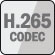 H.265 + / H.265 / H.264 + / H.264 / G.711a / G.711Mu / AAC / G.726